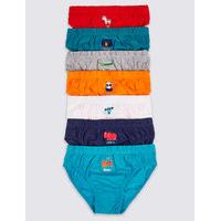 7 Pack Pure Cotton Briefs (1-8 Years)