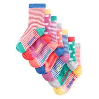 7 Pairs of Freshfeet Cotton Rich Days of the Week Socks (1-7 Years)