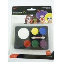 7 Colour Face Painting Palette With Applicator