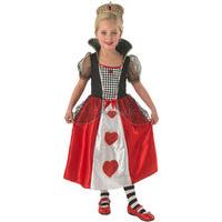 7-8 Years Girls Queen Of Hearts Costume