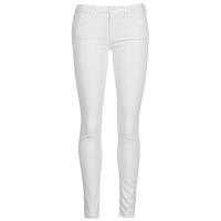 7 for all mankind skinny silk touch womens skinny jeans in white