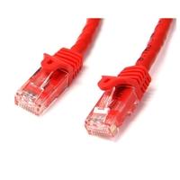 7 ft red snagless cat6 utp patch cable etl verified