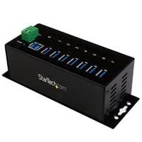 7-port industrial USB 3.0 hub - ESD and surge protection