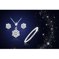 7 instead of 49 from your ideal gift for a white gold plated crystal s ...