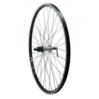 700c rigida bicycle rear double walled screw on rim handbuilt on a qua ...