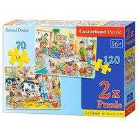 70 & 120 Peice Castorland Premium Jigsaw Animal Doctor