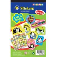 700 Piece Cats And Dogs Sticker Pad