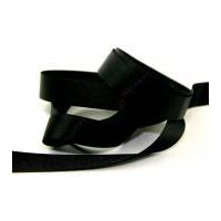 70mm berisford double faced satin ribbon 10 black