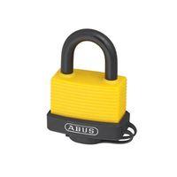 70al45 45mm aluminium padlock assorted body colour carded