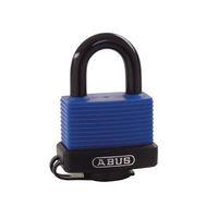 70ib35 35mm brass marine padlock stainless shackle carded