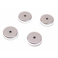 704 Ferrite Shallow Pot Magnets(4) 40mm