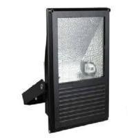 70w Slimline M.H. Floodlight - Black-TUV certified gear with photo cell