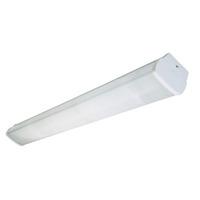 70w surface polycarbonate batten fitting diffuser white