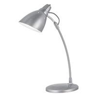 7060 top desk 1 light silver desk lamp