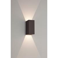 7061 Oslo 160 LED Outdoor Wall Light in Painted Black