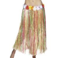 70cm Multi-colour Ladies Hawaiian Hula Skirt