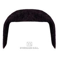 70s Tash - Black 70s Novelty Fake False Moustaches Beards Sideburns Etc For