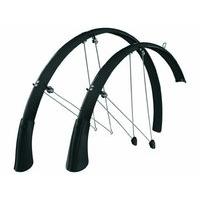 700x 45mm black pair of sks longboard mudguards