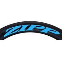 700c matte blue zipp 808 logo decal set