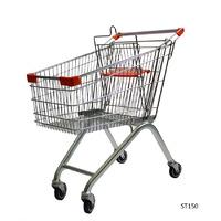 71 Litre Shopping Trolley - Zinc...