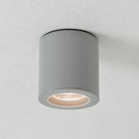 7177 Kos Round Downlight in Painted Silver Finish