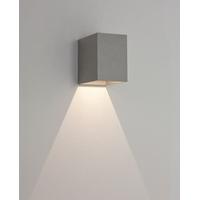 7108 Oslo 100 LED Outdoor Wall Light in Painted Silver