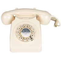 746 Retro Design 1960\'s Telephone in Cream