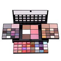 74 color eyeshadow palette set make up pallete 36 eyeshadow 28 lip glo ...