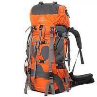 75 l hiking backpacking pack rucksack camping hiking climbing travelin ...
