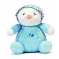 75 blue snuggles chime ball soft toy