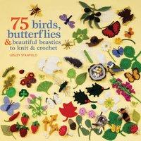 75 Birds Butterflies Knit Crochet 374079