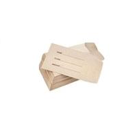 75pk Brown Paper Money Wallet Envelopes.