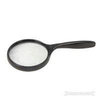 75mm Silverline 5x Magnifying Glass