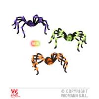 75cm Halloween Bendable Furry Spiders