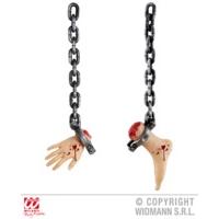 75cm Chains With Severed Body Parts