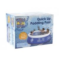 7.5\'x25 Quick-up Pool With Filter Pump In Printed Box