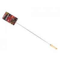 77cm Jumbo Long Reach 2 Prong Bbq Steel Fork