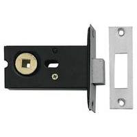 78mm Mortice Deadbolt Stainless Steel