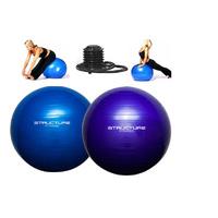 £7.99 instead of £17 (from Sashtime) for an anti-burst Swiss exercise ball - choose blue or purple and save 53%