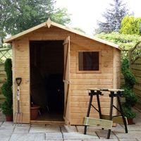 7ft x 7ft Apex Tongue and Groove Shed | Waltons