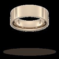 7mm Flat Court Heavy Wedding Rin...