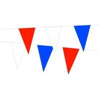7m Red, White & Blue Bunting With 25 Triangles