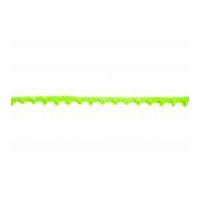 7mm Essential Trimmings Pom Pom Trimming Lime Green