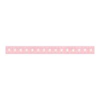 7mm Berisford Box Stitch Ribbon 2 Pink