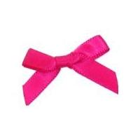 7mm Berisford Ribbon Bows 175 Shocking Pink