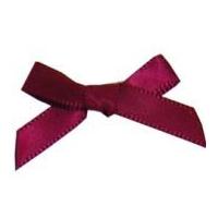 7mm Berisford Ribbon Bows 275 Wine