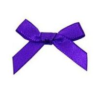 7mm Berisford Ribbon Bows 465 Purple