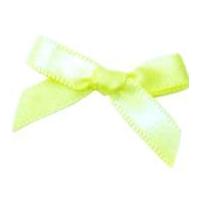 7mm berisford ribbon bows 617 baby maize