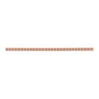 7mm Berisford Desire Heart Print Ribbon 3 Peach/Gold