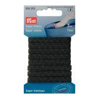 7mm prym super supple highly elastic tape 3m black